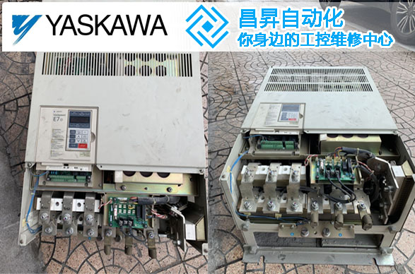 185kw安川變頻器維修無(wú)顯示故障案例分享